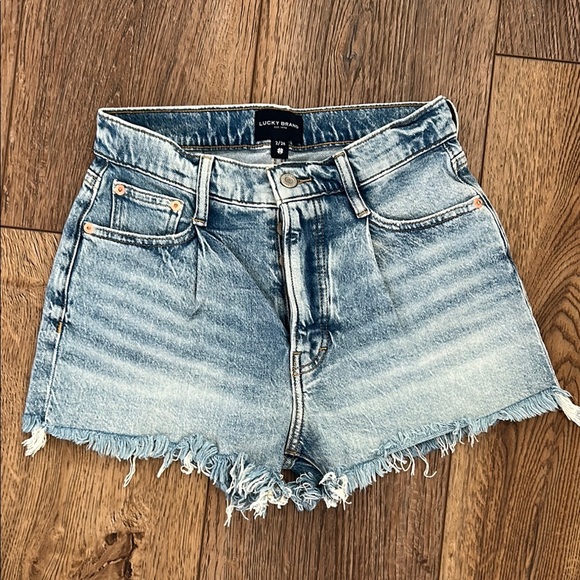 Lucky Brand Pants - Lucky Brand Mom high Rise Women's short Denim Shorts - Blue‎ size 2/26